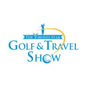 Golf & Travel Show Logo Vector