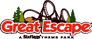 Great Escape, A Six Flags THEME PARK Logo Vector