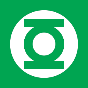 Green Lantern Icon Logo Vector