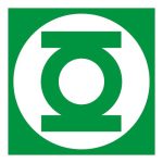 Green Lantern Logo Vector