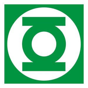 Green Lantern Logo Vector