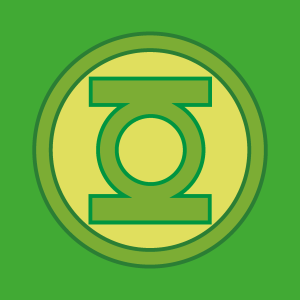 Green Lantern New 52 Logo Vector