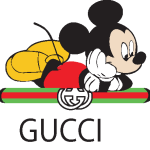 Gucci Mickey Mouse Logo Vector