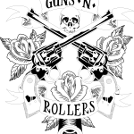 Guns N Rollers Logo Vector