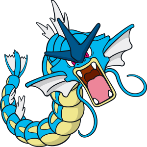 Gyarados Logo Vector