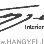 Hangyel Interior & Architecture Design Logo Vector