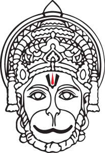 Hanuman Logo Vector