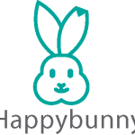 Happy Bunny Logo Vector