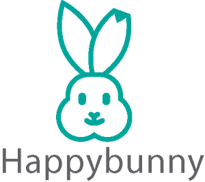 Happy Bunny Logo Vector