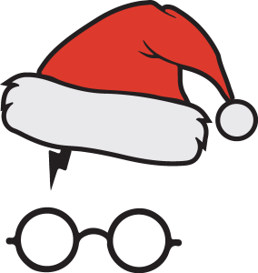 Harry Potter Santa Claus Logo Vector