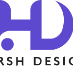 Harsh Designs Logo Vector