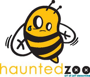 Haunted Zoo Logo Vector