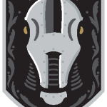 Henderson Silver Knights Primary Logo Vector