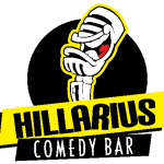 Hillarius Comedy Bar Logo Vector