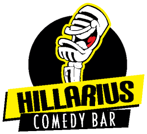 Hillarius Comedy Bar Logo Vector