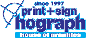 Hograph Print & Sign Gr Logo Vector