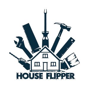 House Flipper Logo Vector