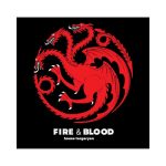 House Targaryen Logo Vector