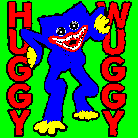 Huggy Wuggy SVG