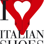 I Love Italian Shoes Logo Vector