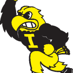 Iowa Hawk Logo Vector