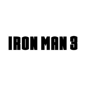 Iron Man 3 Black Logo Vector