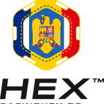 Jocuri De Noroc HEX Romania Logo Vector