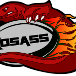 KOSASS Komodo Rugby Logo Vector