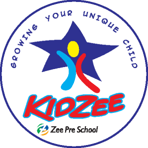 Kidzee School Round Logo Vector