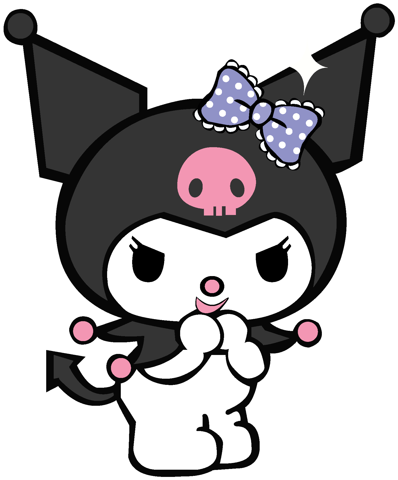 Kuromi By Sanrio Logo Png Vector In Svg Pdf Ai Cdr Fo