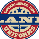 Land Uniforms Logo Vector