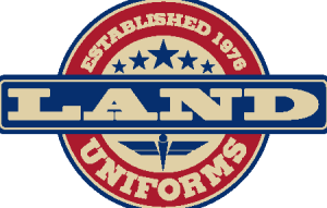 Land Uniforms Logo Vector