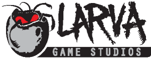 Larva Game Studios Logo Vector