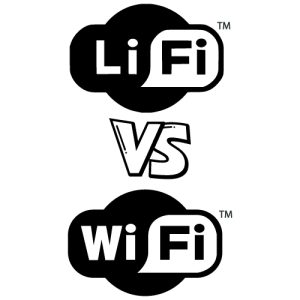 Li Fi Vs Wi Fi Logo Vector