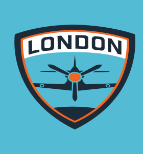 London Spitfire Logo Vector