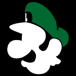 Luigi face Logo Vector