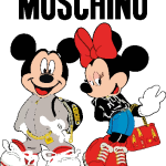 MOSCHINO   Minnie y Mickey Mouse Logo Vector