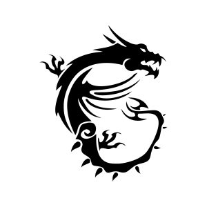 MSI Dragon Logo Vector