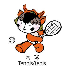 Mascota Pekin 2008 (Tenis) Beijing 2008 (Tennis) Logo Vector