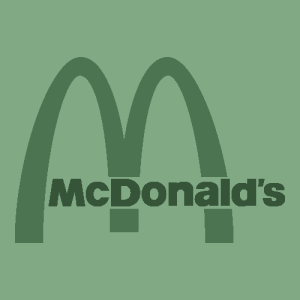 Mcdonalds Aesthetic Green Logo Vector