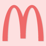 Mcdonalds Aesthetic Icon Red Vector