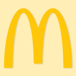 Mcdonalds Aesthetic Icon Yellow Vector