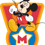 Mickey Mouse music Logo Vector