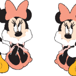 Mickey and Minnie Logo Vector