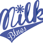 Milk Blues Logo Vector