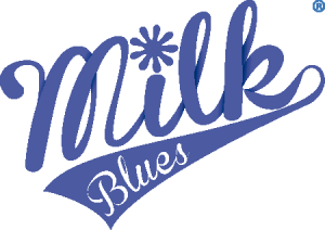 Milk Blues Logo Vector