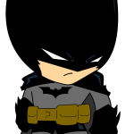 Mini batman Logo Vector