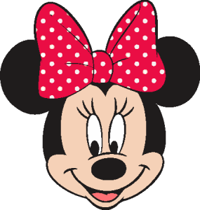 Minnie Mouse Head Logo Vector