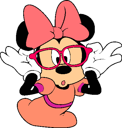 Minnie Mouse wearing glasses Logo Vector - (.Ai .PNG .SVG .EPS Free ...