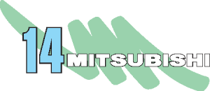 Mitsubishi 14 Logo Vector